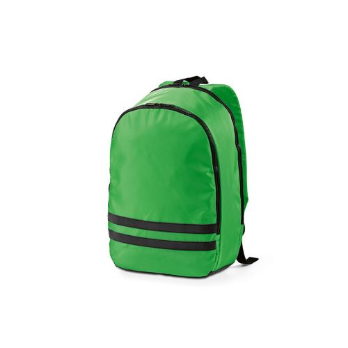 SYDNEY - Zaino 18L rPET. Strisce riflettenti. Per laptop 17