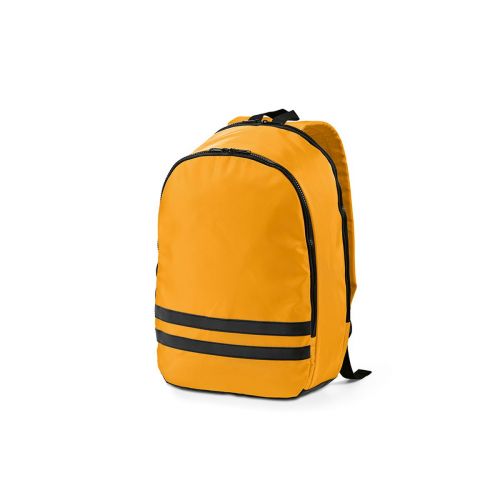 SYDNEY - Zaino 18L rPET. Strisce riflettenti. Per laptop 17