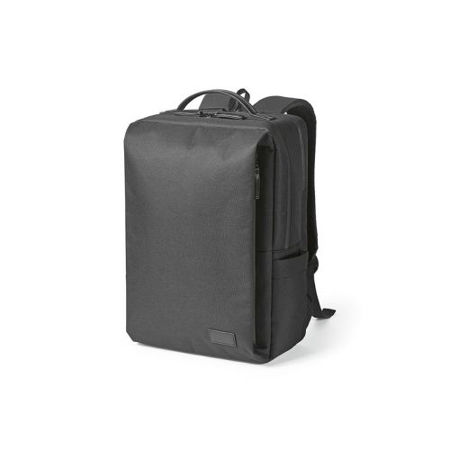 OSLO - Zaino 20L in rPET. Zip impermeabili, per laptop 17