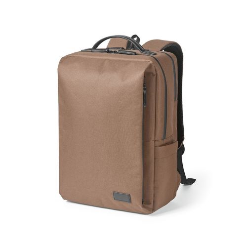 OSLO - Zaino 20L in rPET. Zip impermeabili, per laptop 17