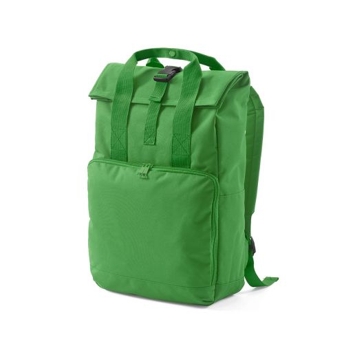 WARSAW - Zaino 20L in rPET. Chiusura roll top con fibbia
