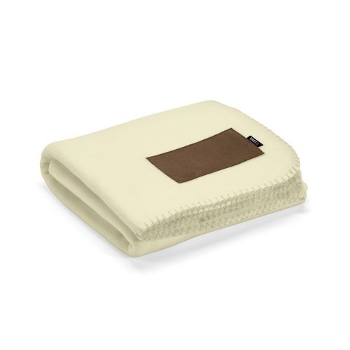 POLLOCK - Coperta in rPET 180gsm. Patch personalizzabile