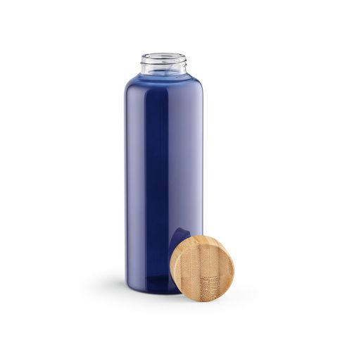 INDUS - Borraccia 510ml in vetro borosilicato con tappo in bambù