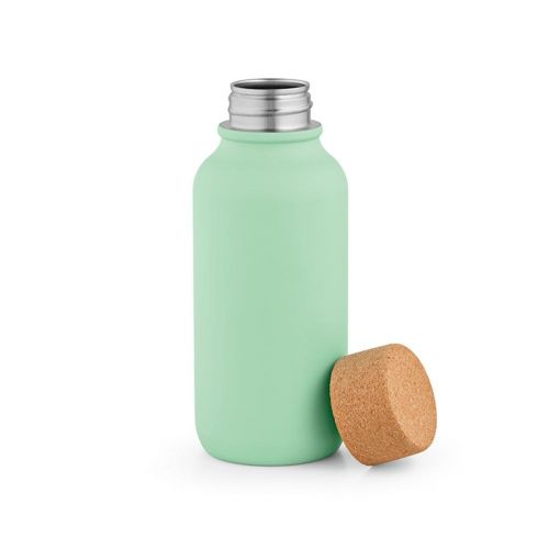 VOLGA - Borraccia 530ml, realizzata in rSS con tappo in sughero