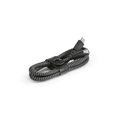 RAMANUJAN - Cable de rPET de 1 m. USB-C a Lightning. Carga rápida