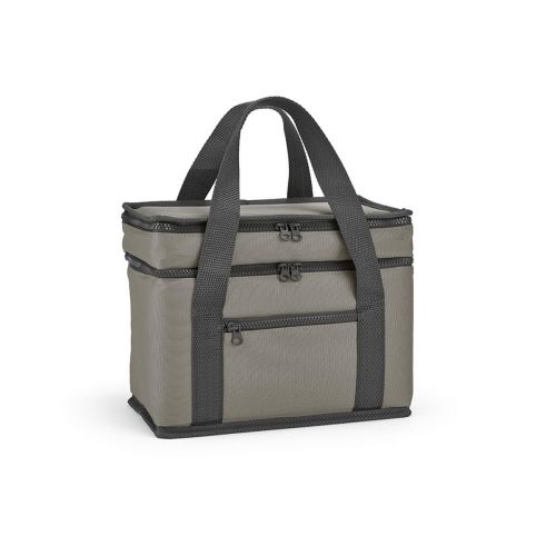 FLORENCE L - Borsa frigo Firenze L 10L rPET. 2 scomparti e tasca frontale