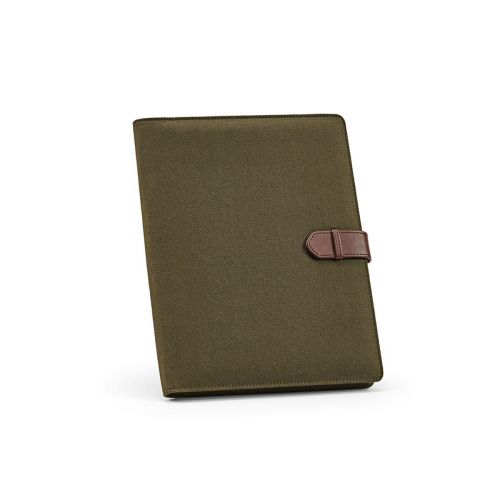 ELIOT A4 - Cartella A4 Eliot in rCotton. 64 fogli FSC e chiusura rPU