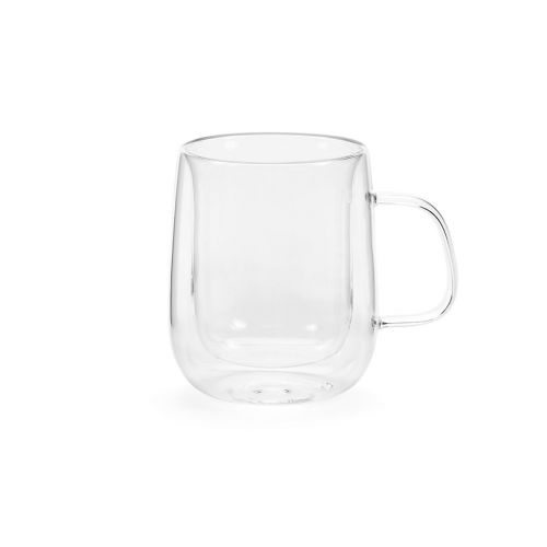 ELBE 450 - Taza de vidrio de borosilicato. 440 ml