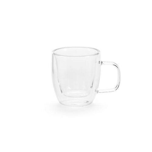 ELBE 75 - Taza de vidrio de borosilicato. 65 ml
