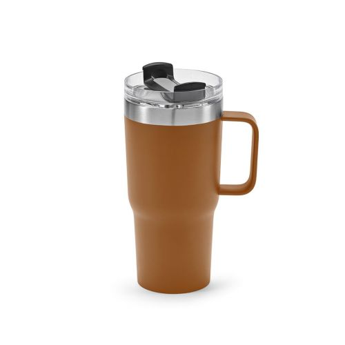 NEMAN - Tazza rSS 580ml. Doppia parete e coperchio rotante