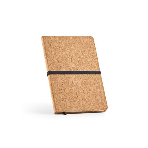 GOETHE - Libreta A5 de corcho. 196 págs. papel reciclado 70 gsm