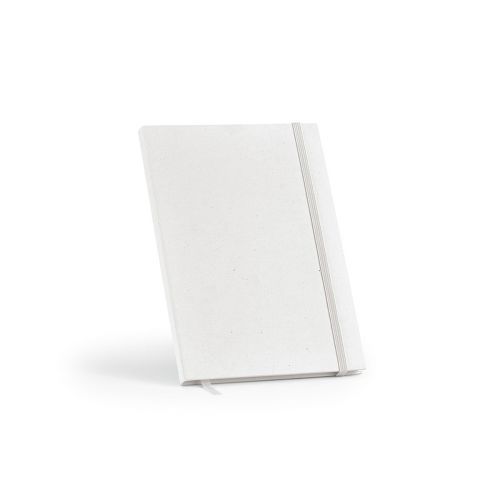 HUGO - Libreta A5 de cartón de leche. 160 págs. 70 gsm reciclado