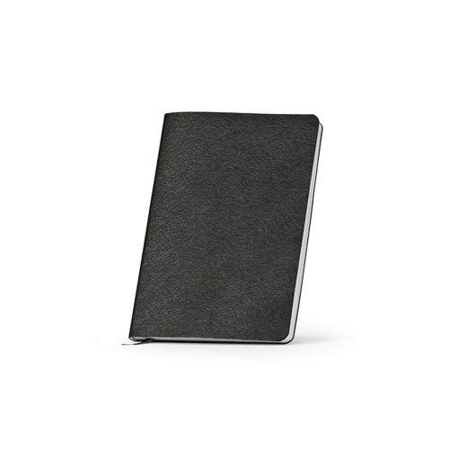 SARTRE - Libreta A5 de tapa blanda, rPU, 80 gsm, FSC, 196 páginas