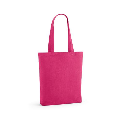 ANNAPURNA - Shopper in cotone riciclato 180gsm. Con soffietto