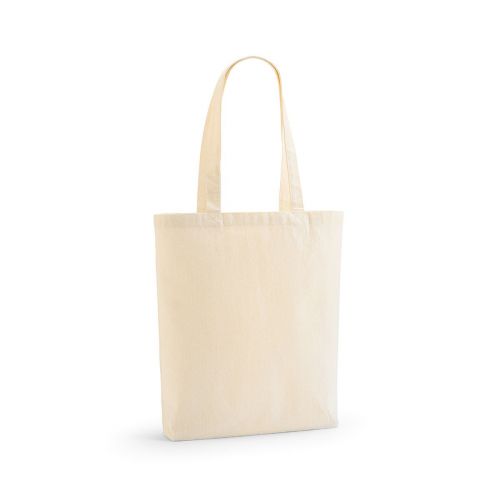 ANNAPURNA - Shopper in cotone riciclato 180gsm. Con soffietto