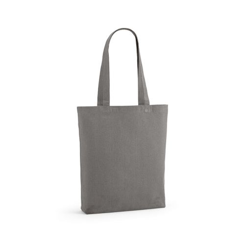 ELBRUS - Shopper in cotone riciclato 220gsm. Con soffietto
