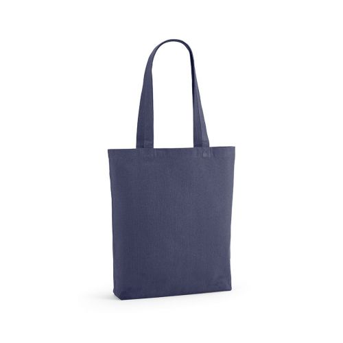 ELBRUS - Shopper in cotone riciclato 220gsm. Con soffietto