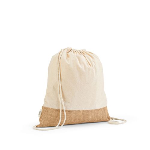 DENALI - Petate de algodón reciclado de 180 gsm y yute de 275 gsm