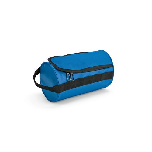RIGA - Beauty case 5,7L rPET. Forma cilindrica con manico