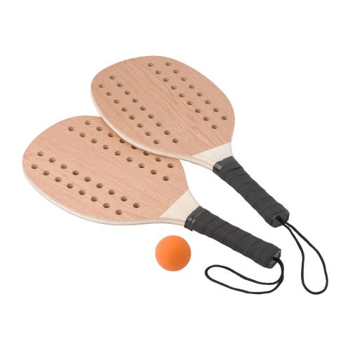 SERGIO - Set de palas XL de palisandro y pelota 