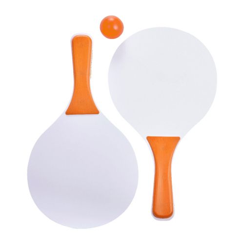 ELIZA - Set de palas de madera y pelota 