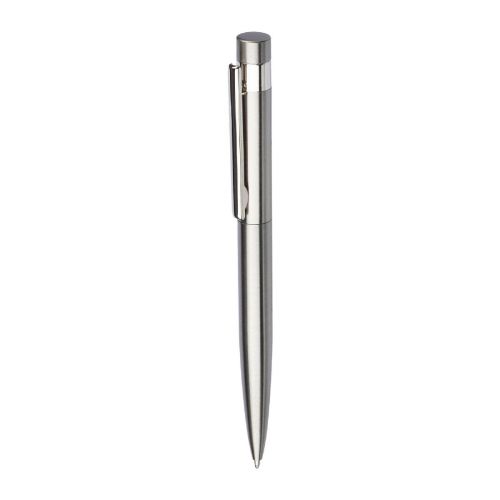 HANNELORE - Bolígrafo de acero inox. reciclado 