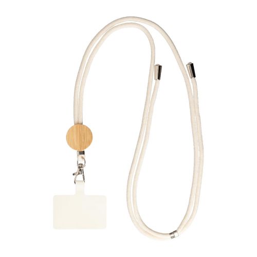 LUCIA - Lanyard de algodón y bambú 