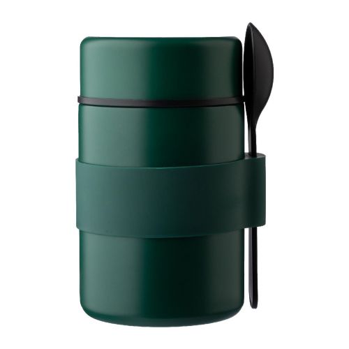NIKO - Vaso termo de acero inox. con cuchara 