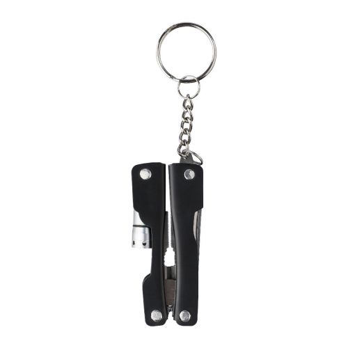 CLIFTON - Llavero con multiherramientas de acero inox. 