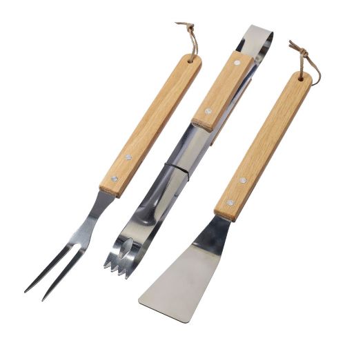 KAITLYN - Set de bbq. de acero inox. 
