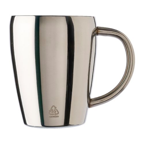 NAYA - Set de 2 tazas termo de acero inox.reciclado 