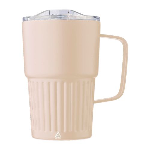 CALO - Taza termo de acero inox. reciclado (450 ml) 