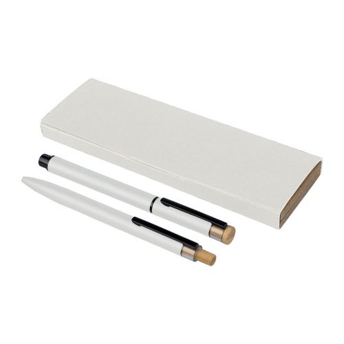 ILARIA - Set de escritura de aluminio reciclado lacado 