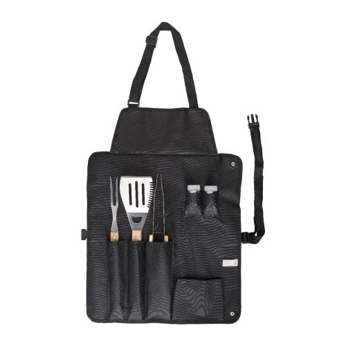 HUGO - Delantal con set de bbq 