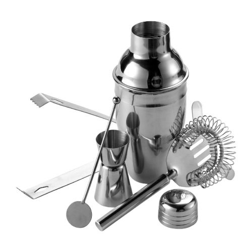 NATALINA - Set de cóctel de acero inox. 