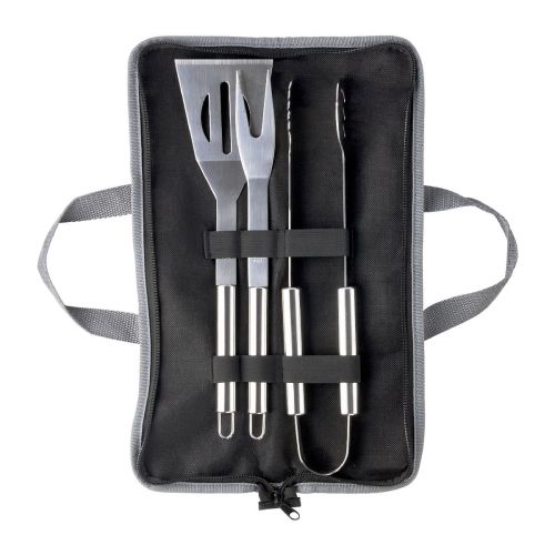 PRISCILLA - Set de bbq de acero inox. 