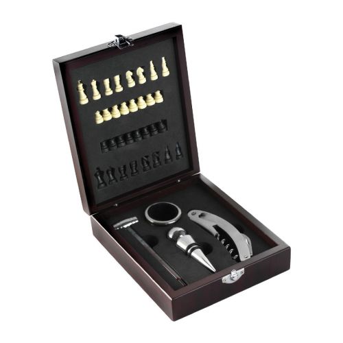 RENÉE - Caja de madera con set de vino 