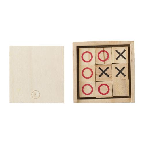ALESSIO - Juego 3 en raya de madera 