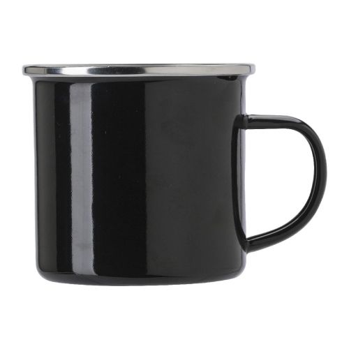 JAMAAL - Taza esmaltada de acero inox. 