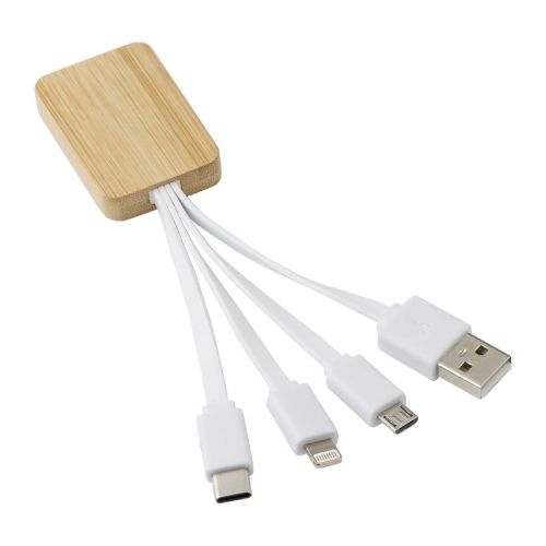 BRANDAN - Cable de carga de bambú 