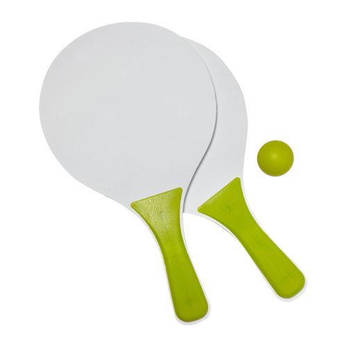 ELIZA - Set de palas de madera y pelota 