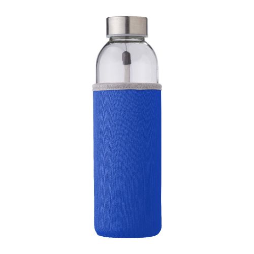 NIKA - Botella de cristal con funda de neopreno 