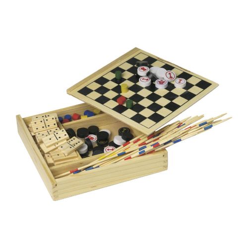 CHERIE - Set de 5 juegos de madera 