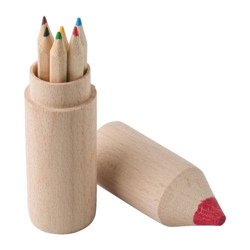 FRANCIS - Estuche de madera con lápices 