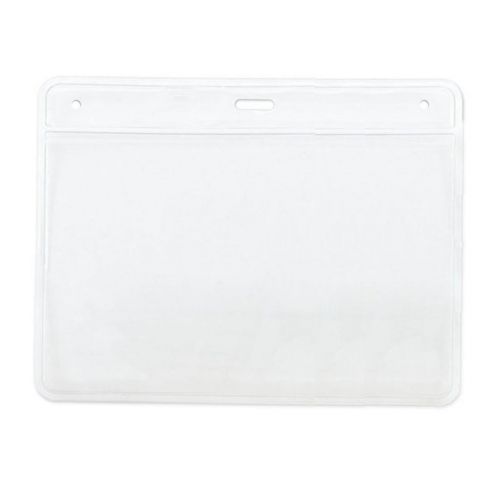 BADGE OM - Funda para tarjeta de identificación horizontal en PVC