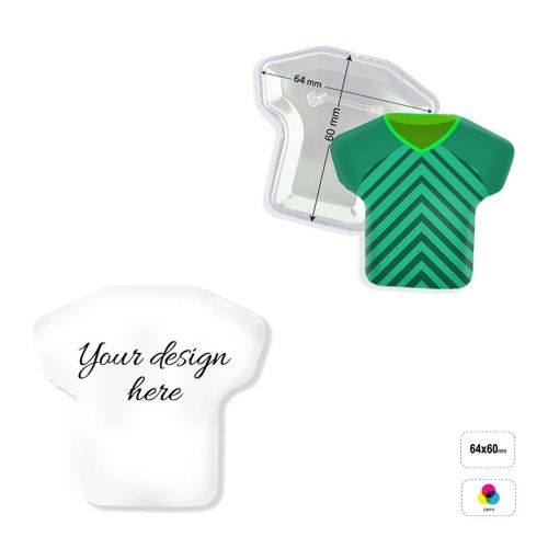 PIN T-SHIRT 60 - pin en forma de camiseta