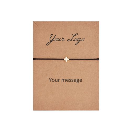 MAKE A WISH - Pulseras cruz