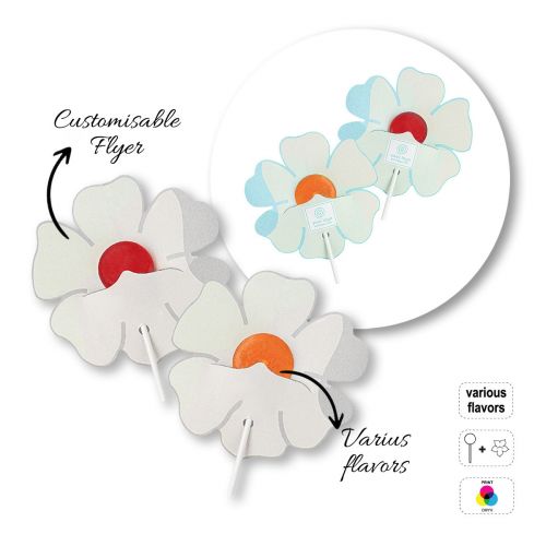 LOLLY FLYER - piruleta plana con volante