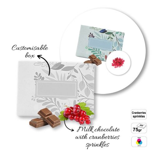 MODERN BAND - tableta de chocolate con leche y cobertura
