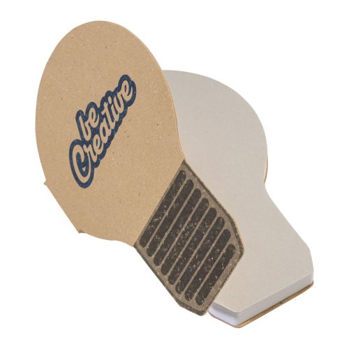 CREASTICK BULB ECO - bloc de notas adhesivas personalizado